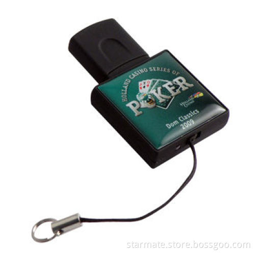 Square-shaped Doming Logo USB Drive, 256MB to 32GB Capacity